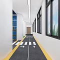 Aerial View Of Building Layout With Indoor Zones Furniture And Windows
