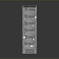 Modern Multi Story Concrete Apartment Building Exterior With Balconies And Air Conditioning Units