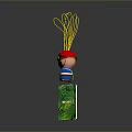 Wooden Soldiers Decorative Figures With Colorful Hats Traditional Clothing And Green Packaging Box