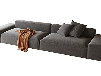 Modern Multiplayer Sofa 3d model