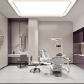 Modern Light Luxury Beauty And Hair Salon Reception Lobby With Elegant Comfortable Warm Waiting Space