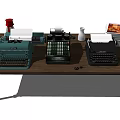 typewriter 3d model