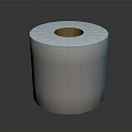 Soft Absorbent White Toilet Paper Roll For Daily Bathroom Use