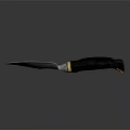 Modern spade shovel pointed spade 3d model