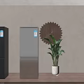 Modern Double Door Refrigerators in Black and Silver Stylish Home Design