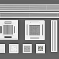 Various Types of Air Conditioner Vents with Different Design Styles