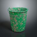 Plastic Bucket Plastic Bucket Bucket Pot Container 3d model