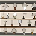 Quiet Ancient Style Table Lamp Ceramic Table Lamp Bedside Lamp 3d model