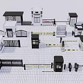 Modern Garden Ornaments Design Collection With Metal Gates Fences And Pavilions