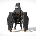 Robot Machine Fighting Robot Mechanical Instrument Future Warrior Future Fighting Machine 3d model