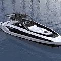 Lamborghini Yacht Boat Tecnomar 3d model