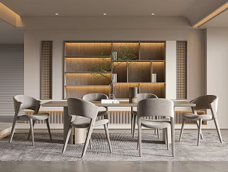 Modern Restaurant 3d model