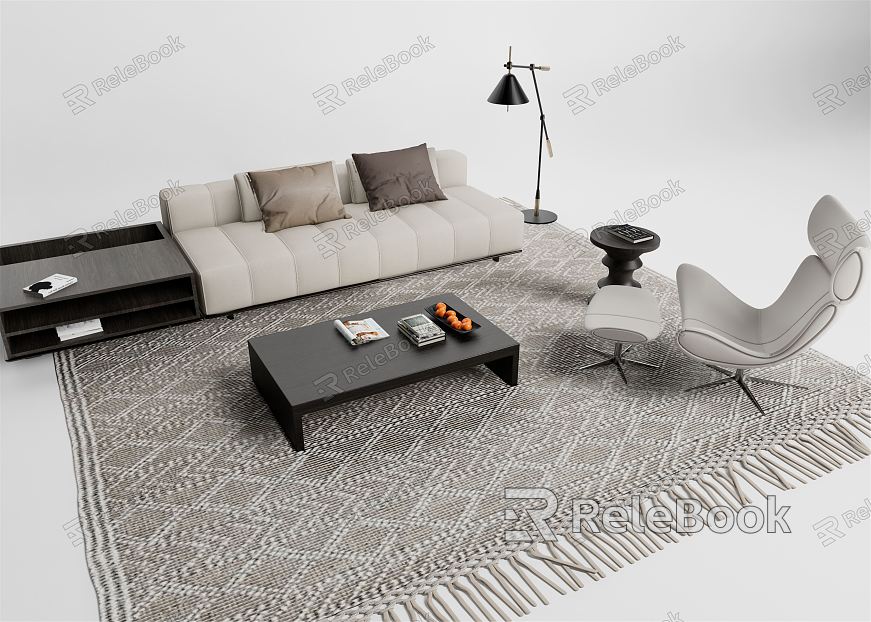 Modern Sofa Coffee Table Combination Sofa Coffee Table model