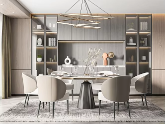 Modern Restaurant 3d model