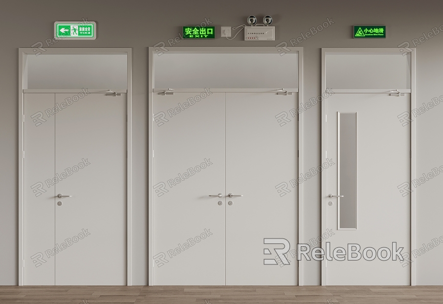 Entry door security door model