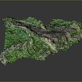 Geography, topography, mountain shape, ridge, ridge, valley, mountain range, canyon, geomorphology, mountain peak, mountain body 3d model