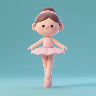Ballet Girl Ballet Girl Dancing Dancer Dance Art Girl Ballet Girl 3d model