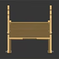 Portable Wooden Folding Table With Stable Legs For Home Daily Use