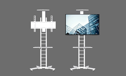 Modern Stand Mobile TV Stand 3d model