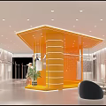 Elegant Clothing Store Front With Window Displays Mannequins And Luxury Apparel