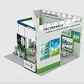 LIWAH Exhibition Booth With Display Screens Product Displays And Decorative Elements