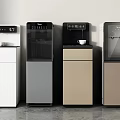Modern Standing Water Dispensers in White Silver Beige Brown for Home Office Use