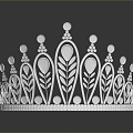 Modern Crown Crown Crown Crown Crown Home Ornaments 3d model