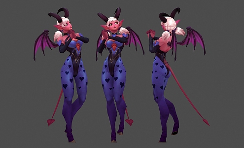 Nightmare Elf 3d model