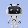 Modern Robot Robot Toy Robot Hand-made Intelligent Robot 3d model