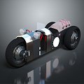 Motorcycle Two-wheeled Motorcycle Cross-country Motorcycle Road Race Motorcycle Motor Vehicle Transport 3d model