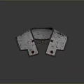 Ancient Silver Scale Armor Weapon For Neck Protection With Brown Riveted Edges