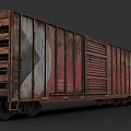 Boxcar 3d model