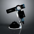 Nexxt Brand Electronic Camera With Desktop Stand Black Design And Stable Base