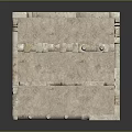 Ancient Stone Ruins Model With Columns Arches And Detailed Architectural Structure