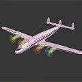 Detailed White Airplane Model With Titanic Text Clear Wing Tail Structure And Black Reflective Background