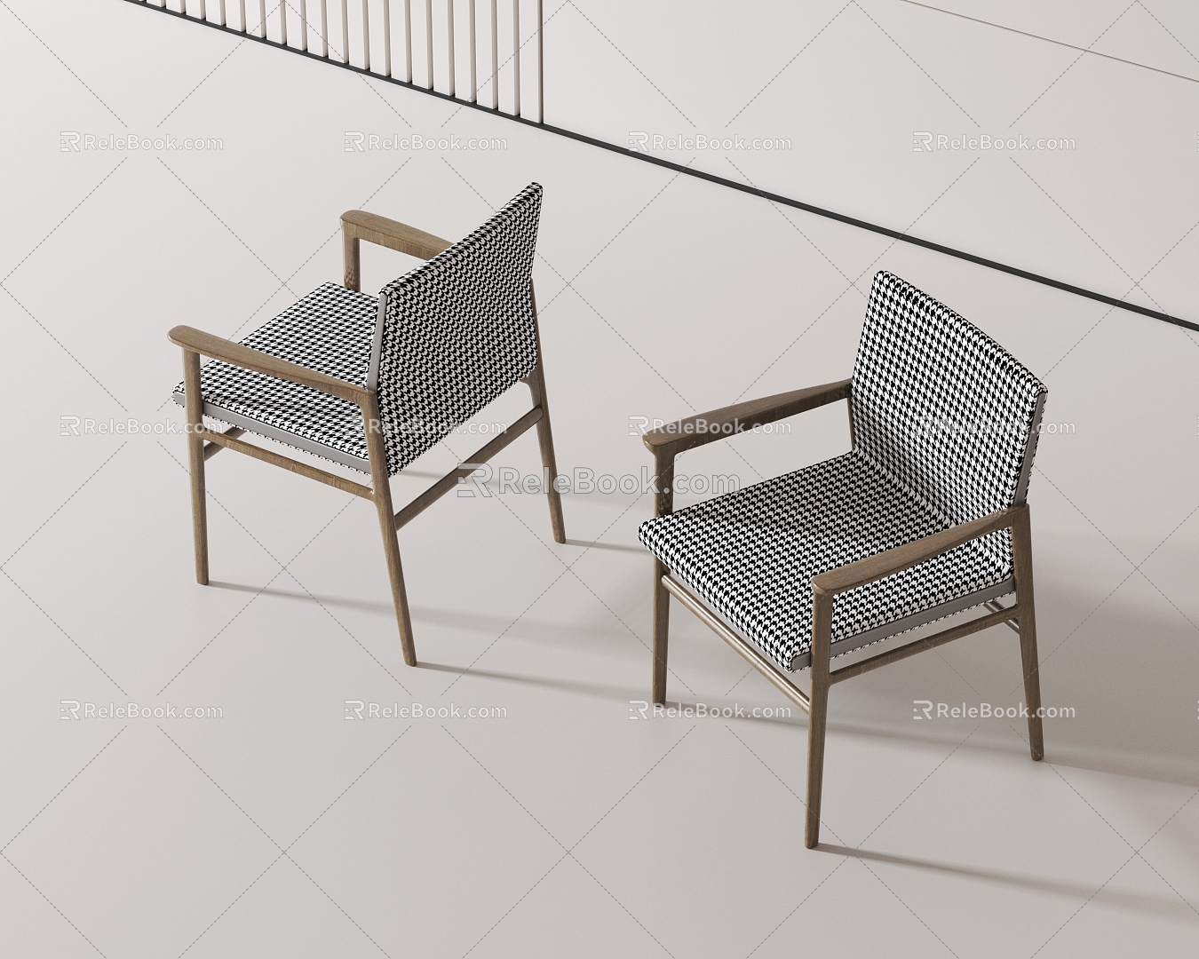 single chair 3d model