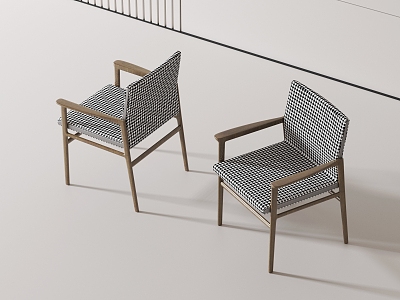 single chair 3d model