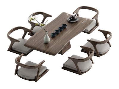 Japanese Tea Table model