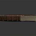 Retro Books Ancient Books Classical Books 3d model