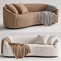 Modern Multiplayer Sofa 3d model