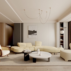 Living room 3d model