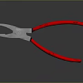 Pipe pliers vise bench vise wrench tool hardware tool processing tool furniture 3d model