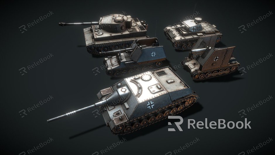 Weapons German tanks model