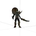 Virtual Character Animation Game Character 3d model
