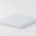 White Mattress with Diamond Stitch Pattern for Comfortable Sleep Experience 3d model