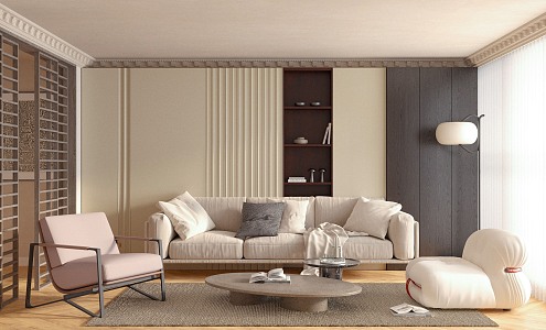 Living room 3d model