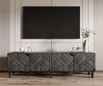 Modern TV Cabinet 3d model