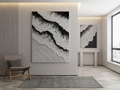 decorative painting 3d model