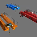 Industrial Equipment Bridge Cranes In Multiple Colors For Heavy Duty Lifting Operations