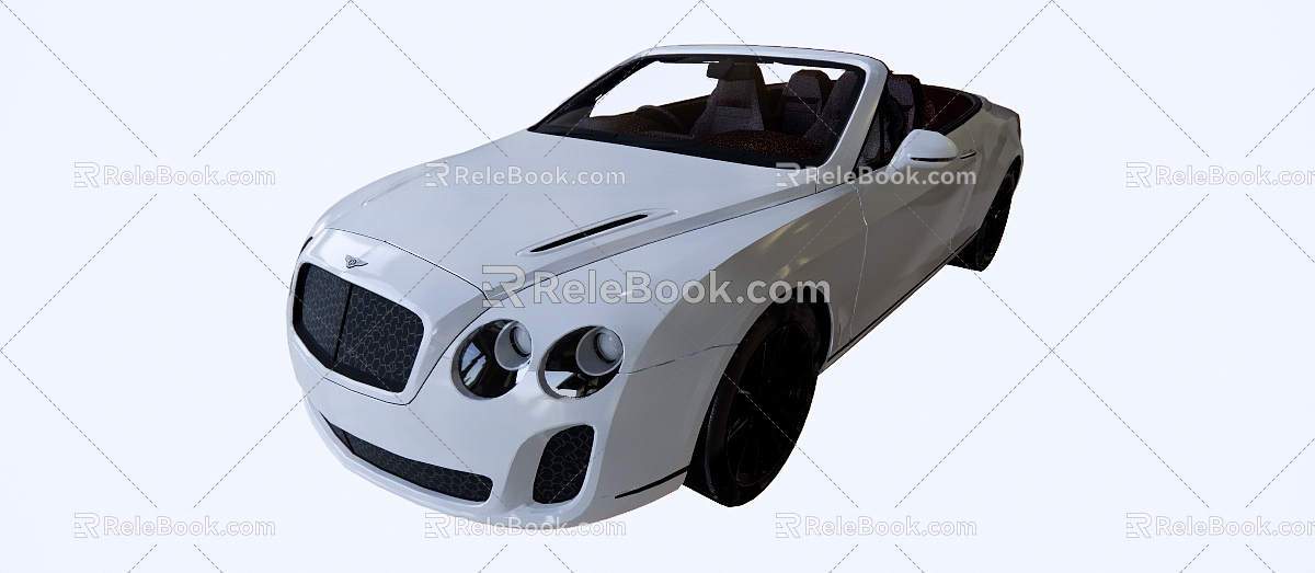 Bentley cars Hyundai sports car cars 3d model